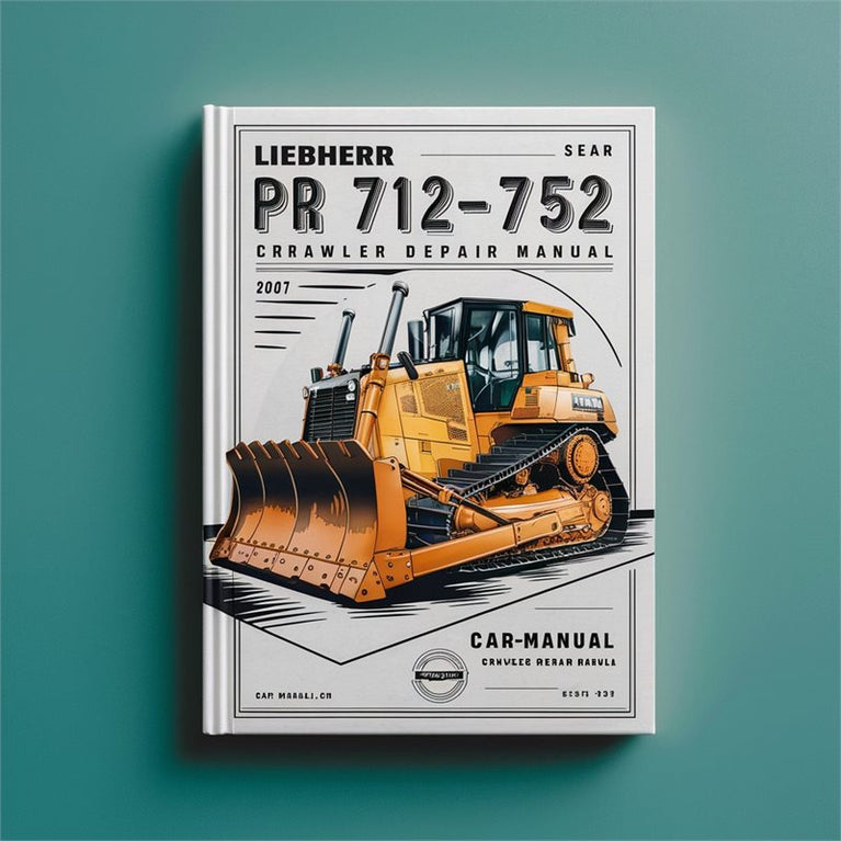 Liebherr PR 712-752 Crawler Dozers Service Manual PDF
