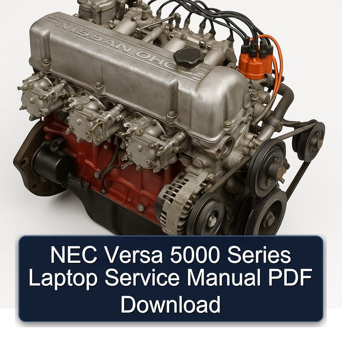 Datsun L Series & Z NEC Versa 5000 Laptop Service Repair Workshop Manual PDF