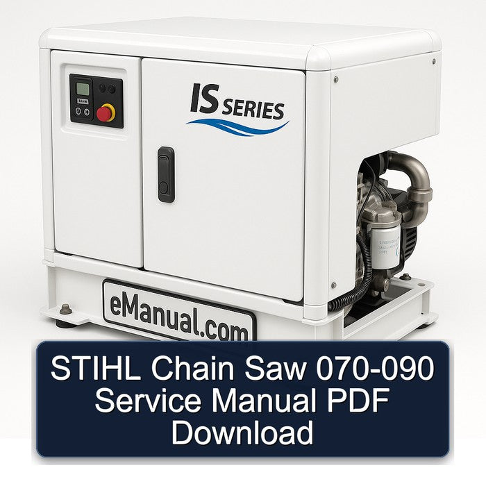 Stihl Chain Saw 070-090 Service Repair Workshop Manual PDF