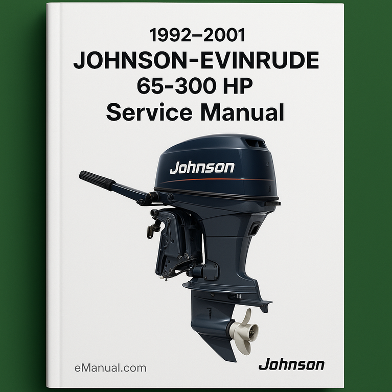 1992-2001 JOHNSON-EVINRUDE 65-300 HP Service Manual