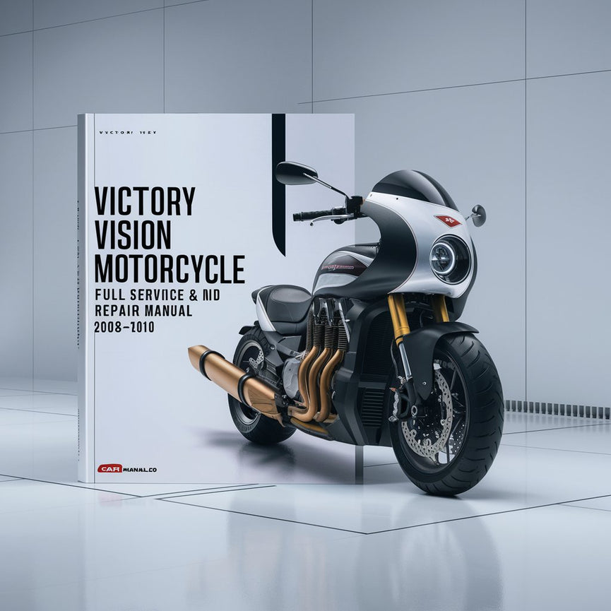 Manual completo de servicio y reparación de motocicletas de la serie VICTORY VISION 2008-2010