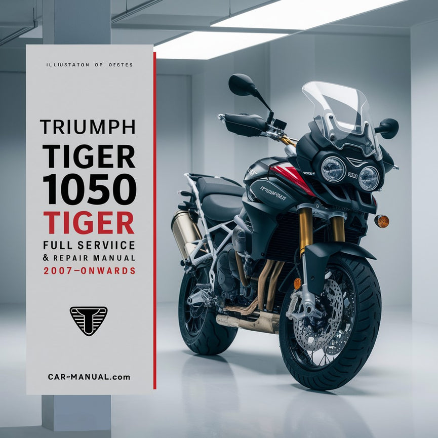 TRIUMPH TIGER 1050 TIGER ABS Full Service & Repair Manual 2007-ONWARDS