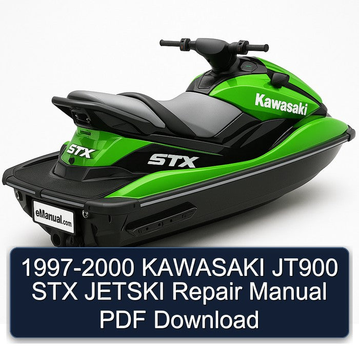 1997-2000 Kawasaki JT900 STX Jetski Service Repair Workshop Manual PDF