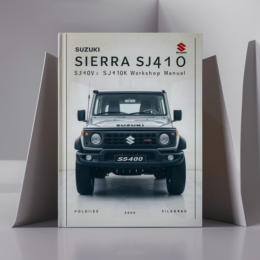 Suzuki SIERRA SJ410 SJ410V SJ410K SJ40 Werkstatthandbuch