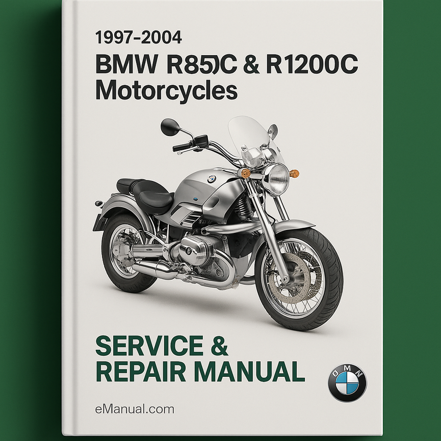 1997-2004 BMW R850C & R1200C Motorcycles Service Repair Manual (Highly Detailed FSM Preview)