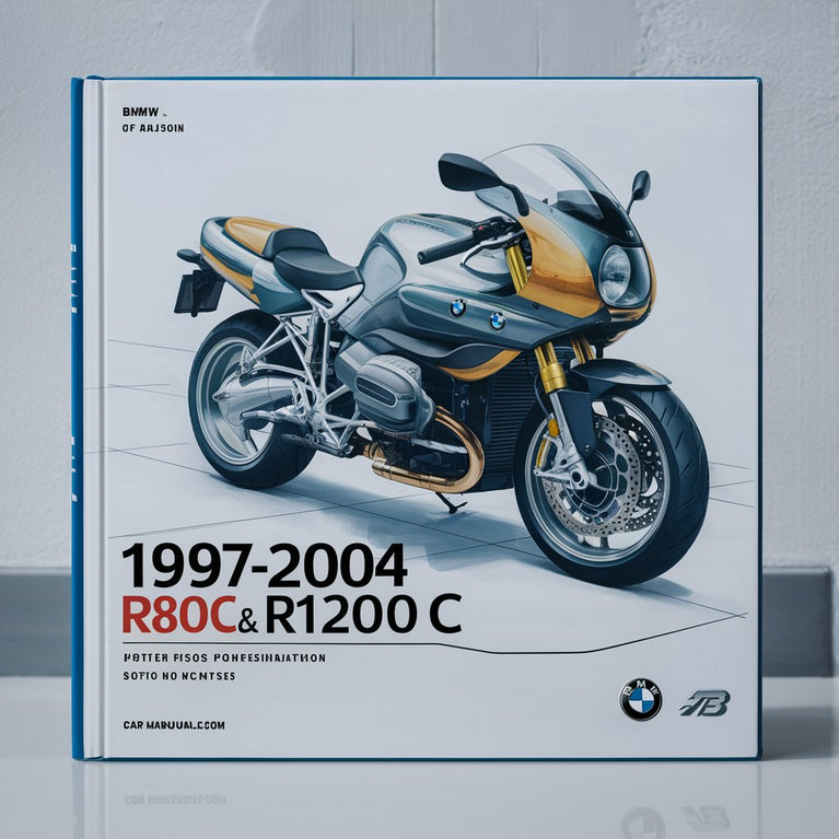 Wartungs- und Reparaturhandbuch für Motorräder BMW R850C und R1200C von 1997–2004 (sehr detaillierte FSM-Vorschau)