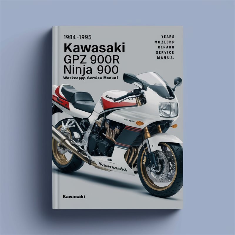 1984-1995 Kawasaki Ninja GPZ900R 900 Motorcycle Best Service Repair Workshop Manual PDF