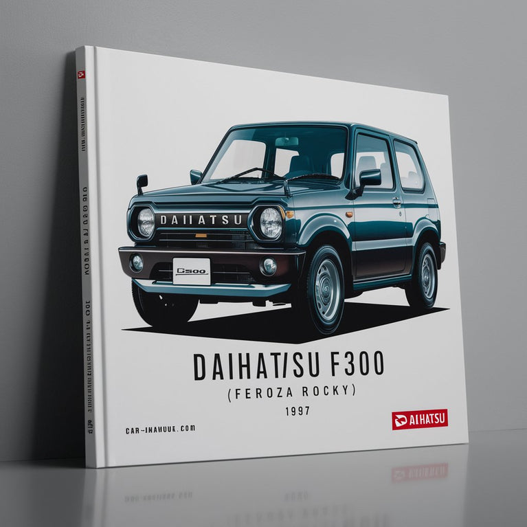 1987-1992 Daihatsu F300 (feroza Rocky) Workshop Service Repair Manual