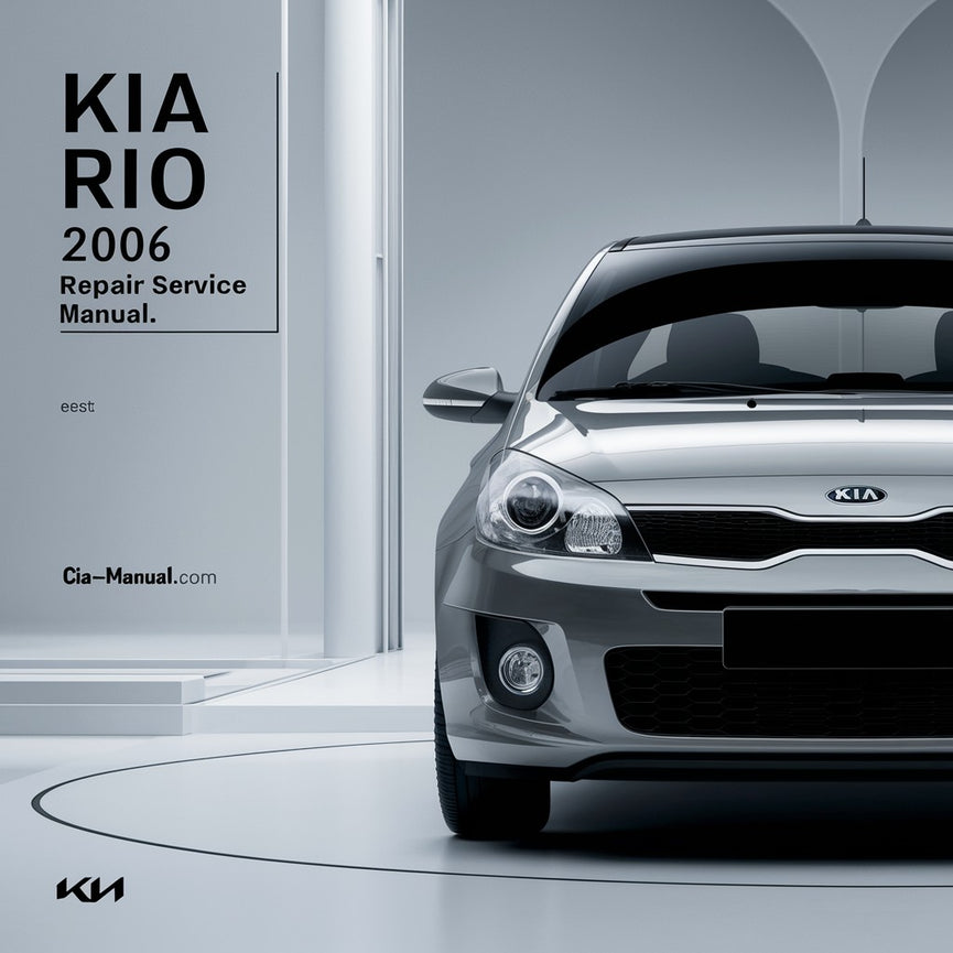 Kia Rio 2006 Repair Service Manual