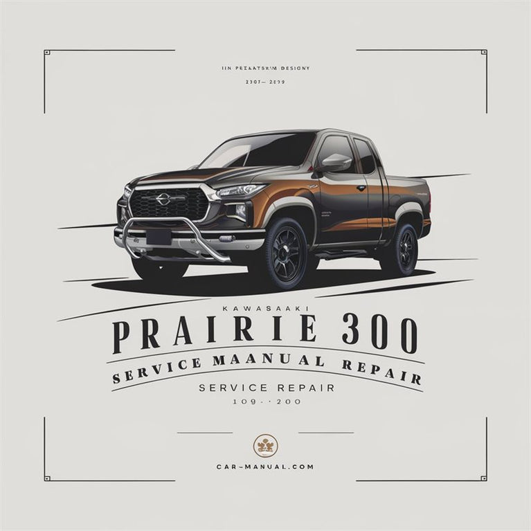 1999-2002 Kawasaki Prairie 300 - KVF300 Service Repair Workshop Manual PDF
