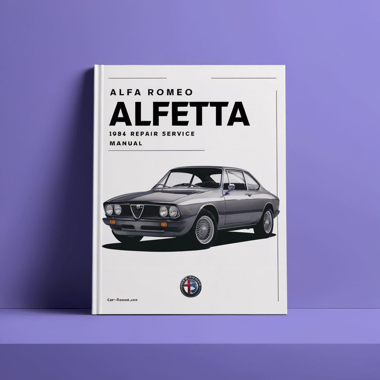 Alfa Romeo Alfetta 1984 Manual de servicio de reparación