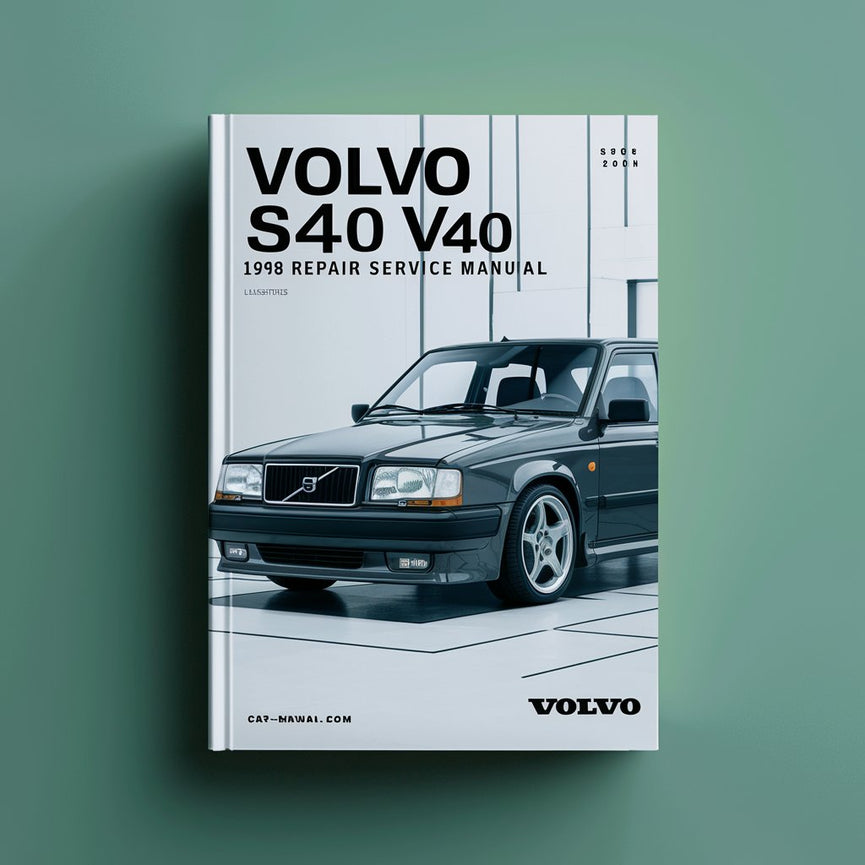 Volvo S40 und V40 1998 Reparatur-Servicehandbuch