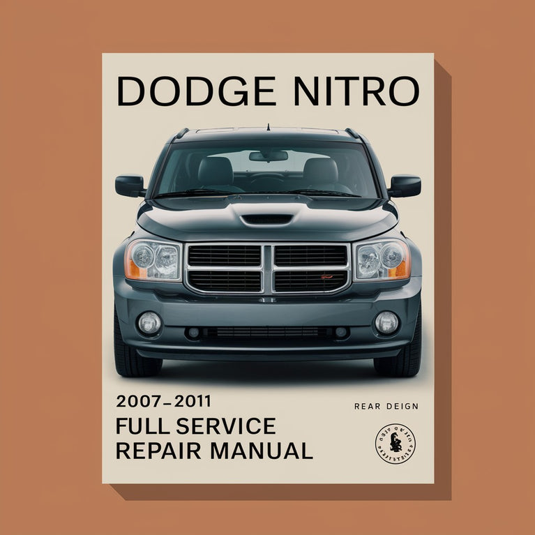 Manual de reparación y servicio completo de Dodge Nitro 2007-2011