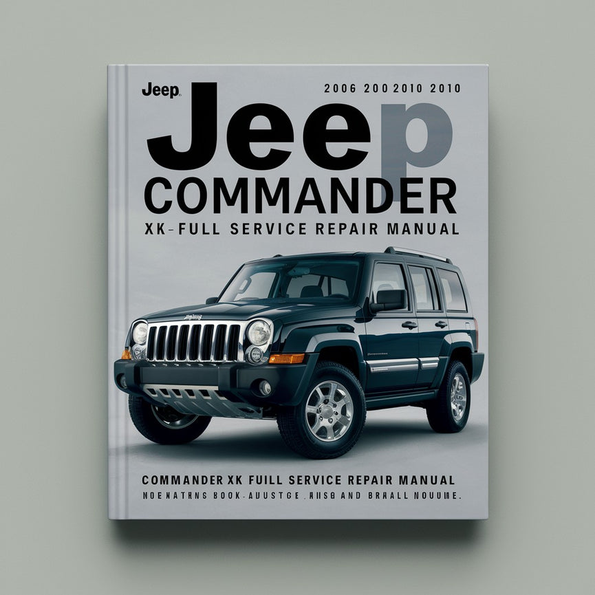 Manual de reparación y servicio completo del Jeep Commander XK 2006-2010