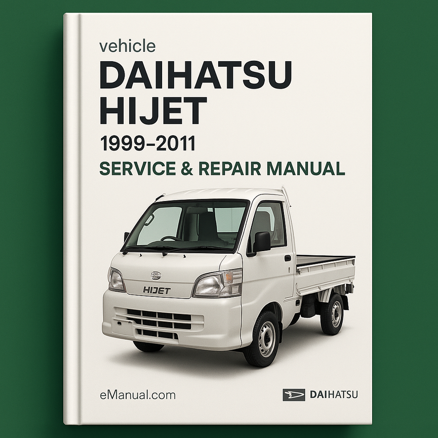 DAIHATSU HIJET 1999-2011 Service Repair Manual