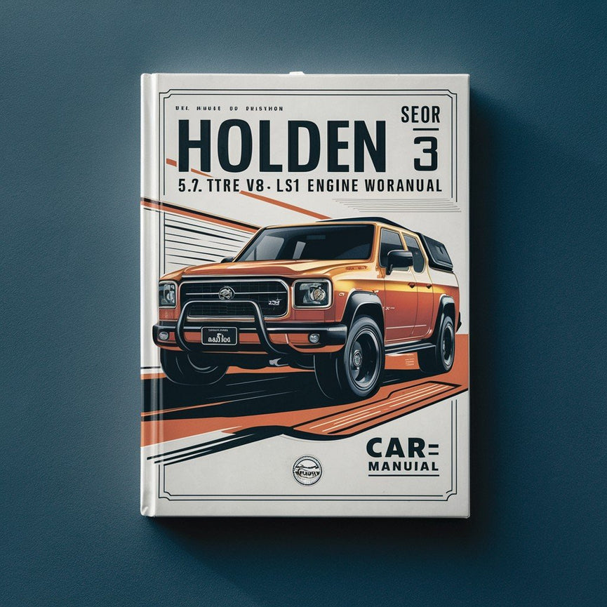 Manual de taller del motor Holden GEN 3 V8 LS1 de 5,7 litros