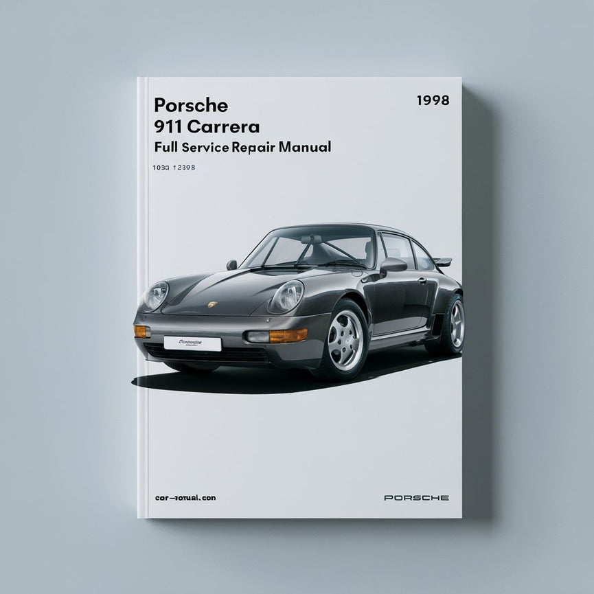 Manual de servicio y reparación completo del Porsche 911 Carrera 1993-1998