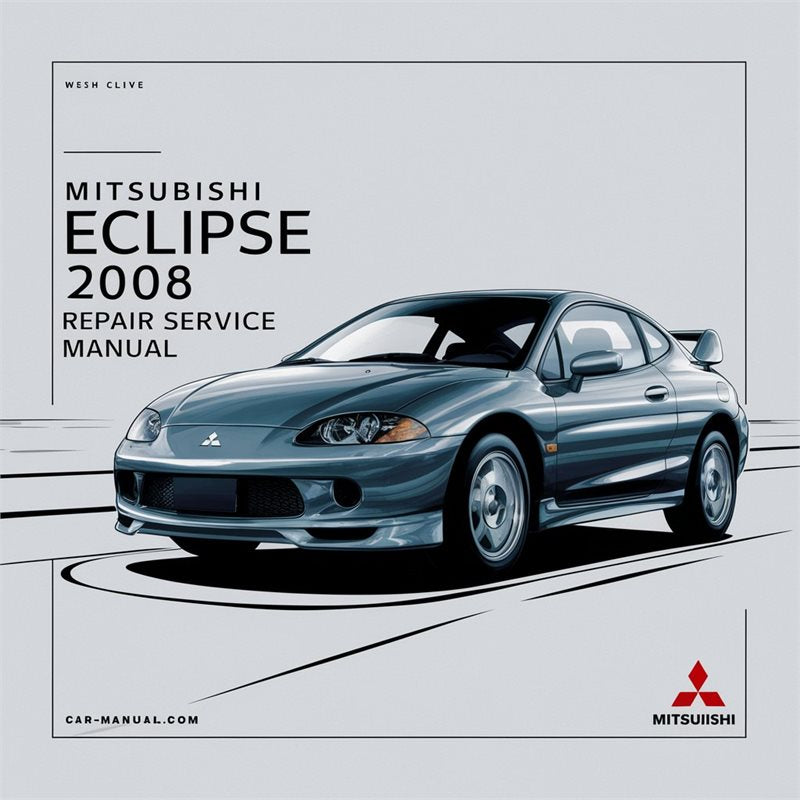 2008 Mitsubishi Eclipse Service Repair Workshop Manual PDF