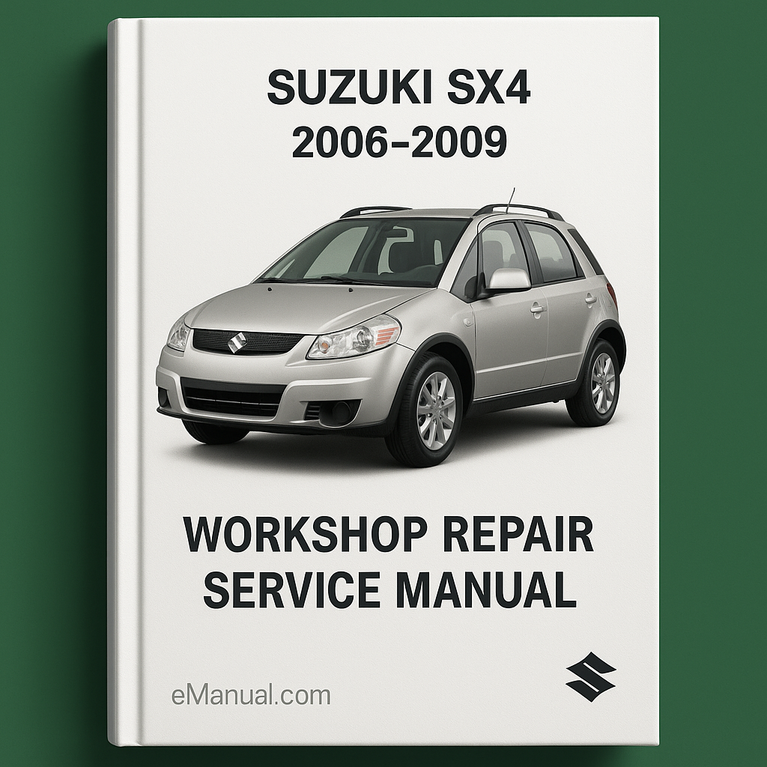 Suzuki SX4 2006-2009 Werkstatt-Reparatur-Servicehandbuch