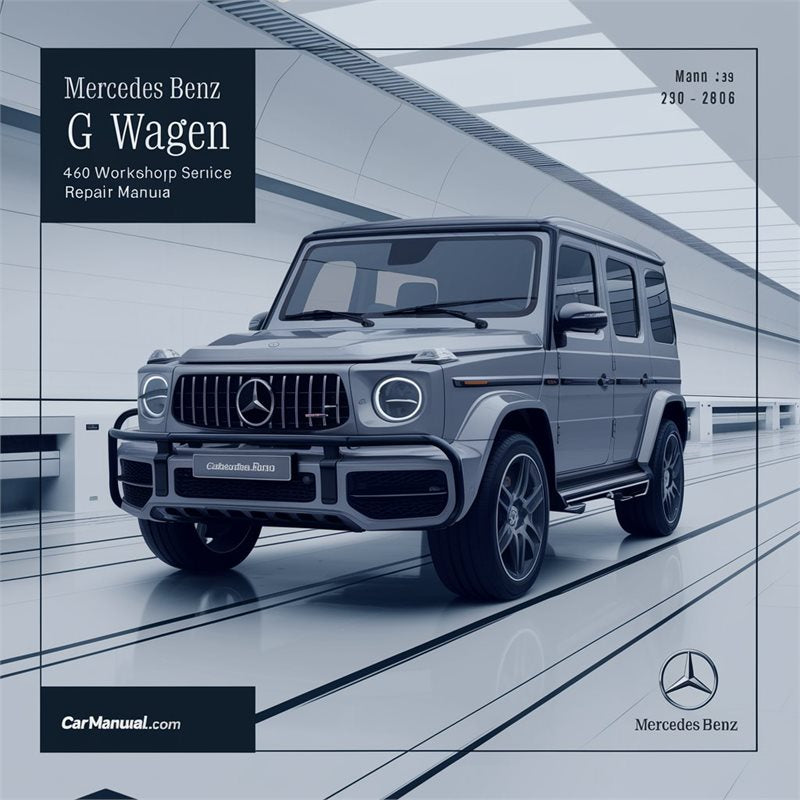 Mercedes Benz G Wagen 460 280GE Service Repair Workshop Manual PDF