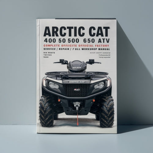 ARCTIC CAT 400 500 650 700 700H1 ATV Complete OFFICIAL Factory Service Repair Full Workshop Manual