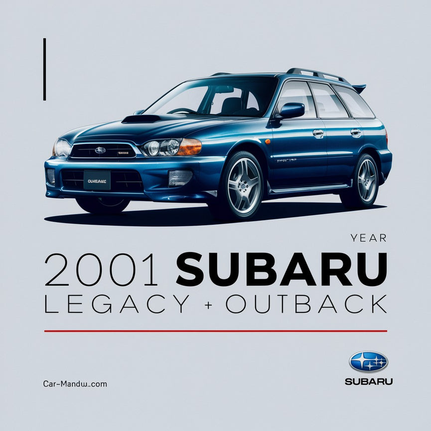 2001 Subaru Legacy + Outback Werkstatt-Service-Reparaturhandbuch