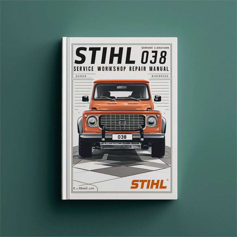 Stihl 038 Service Repair Workshop Manual PDF