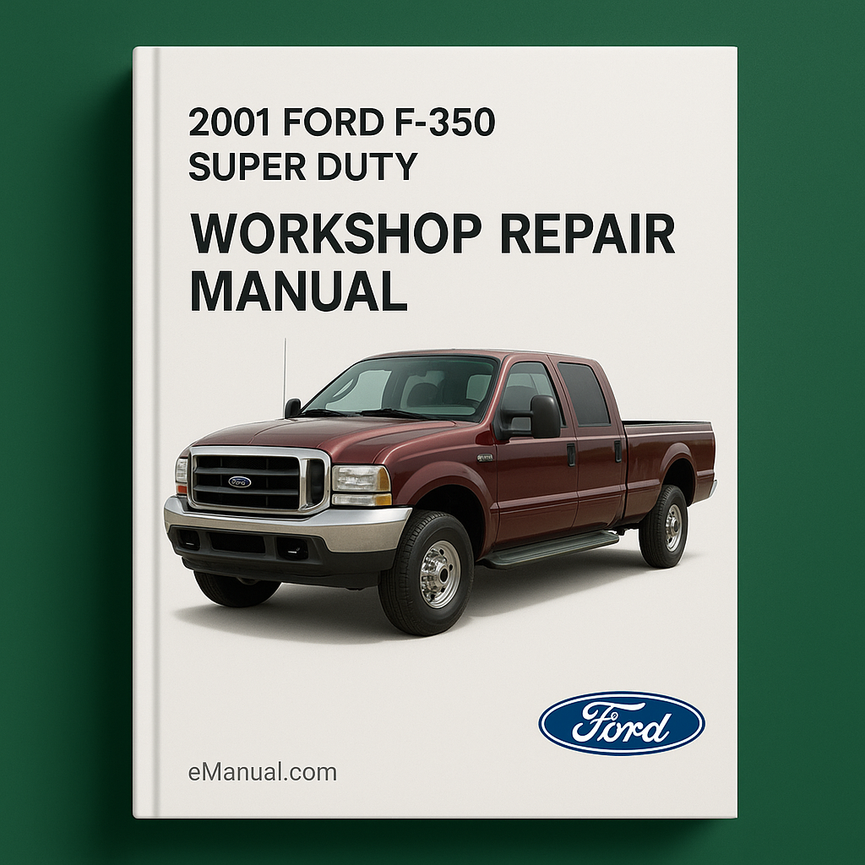 Manual de taller y reparación del Ford F-350 F350 Super Duty 2001