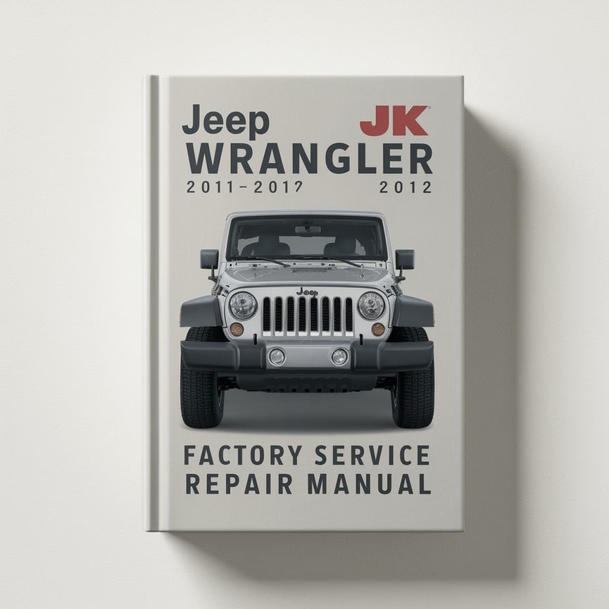 Manual de reparación y servicio de fábrica del Jeep JK Wrangler 2011-2012