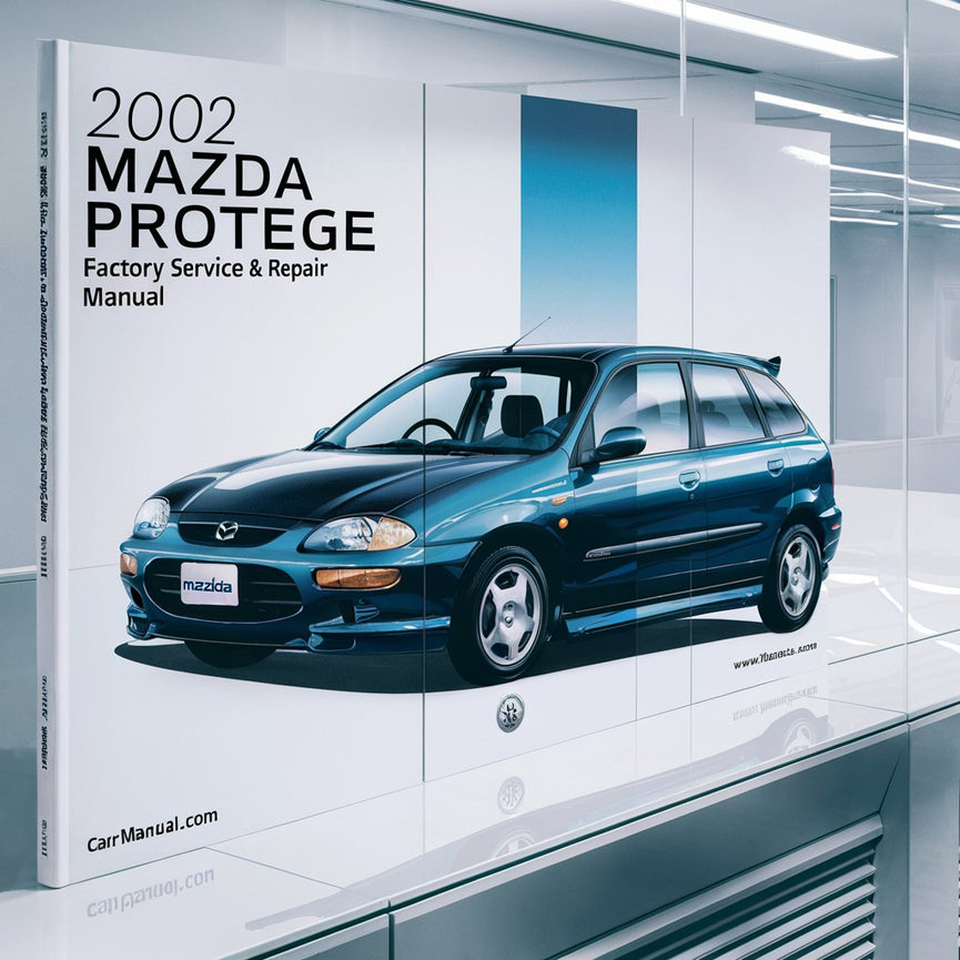 Manual de reparación y servicio de fábrica del Mazda Protege 2002