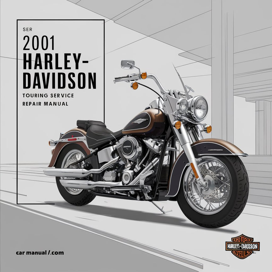 Manual de reparación y servicio de Harley-Davidson Touring 2001 SET FLHR FLHT FLTR Electra Glide Road King Ultra Glide Road Glide Screamin Eagle