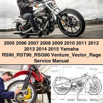 2007-2015 Yamaha RS90 RST90 RSG90 Venture Vector Rage Service Repair Workshop Manual PDF
