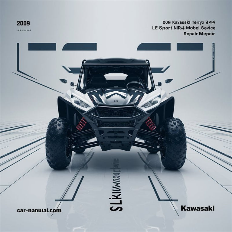 2009 Kawasaki Teryx 750 FI 4x4 LE Sport NRA Krf750g9f Model Service Repair Workshop Manual PDF