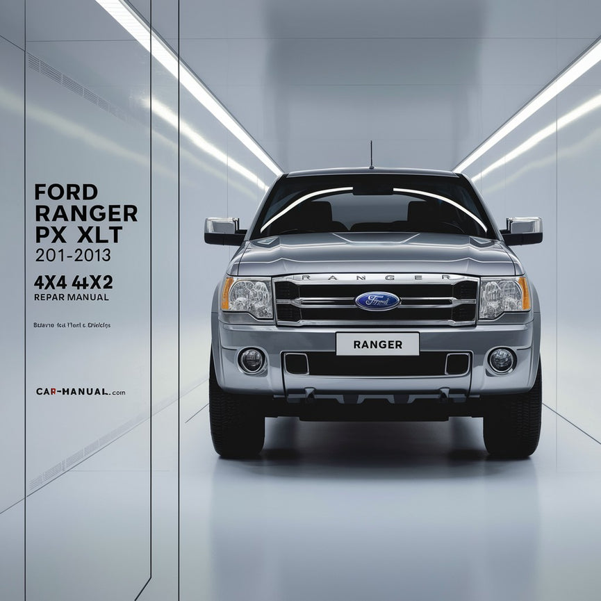 Manual de reparación de Ford RANGER PX XL XLT 2011-2013 4X4 4X2