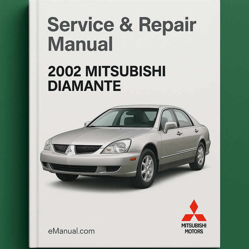 2002 Mitsubishi Diamante Service Repair Manual