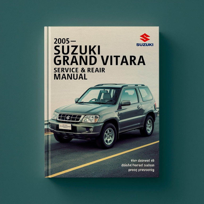 2005-2008 Suzuki Grand Vitara Service- und Reparaturhandbuch