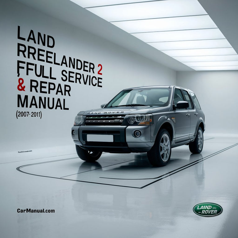 Manual de servicio y reparación completo de Land Rover FREELANDER 2 2007-2011