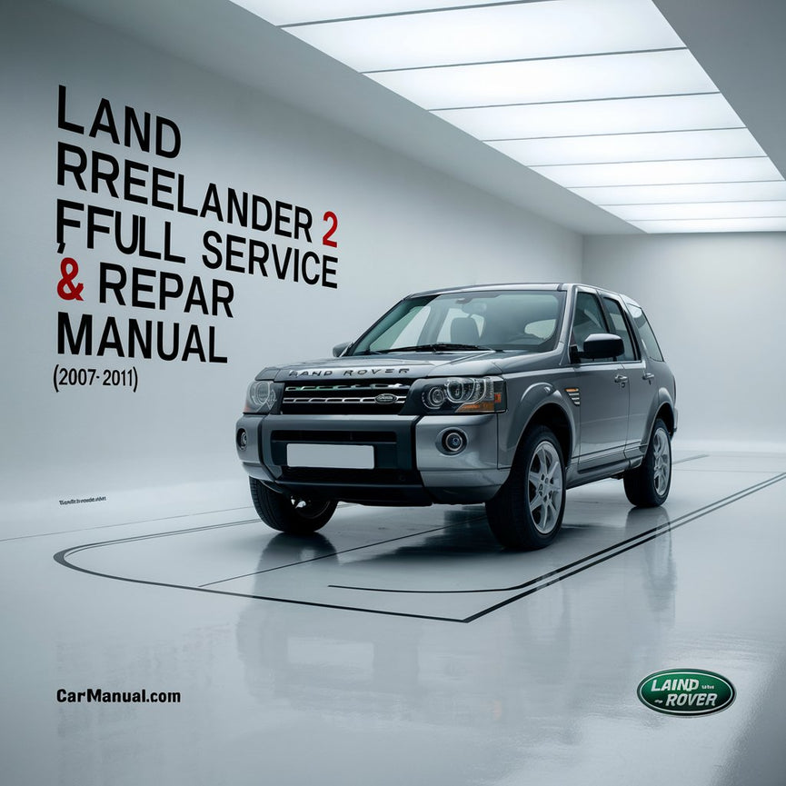 Land Rover FREELANDER 2 Vollständiges Wartungs- und Reparaturhandbuch 2007-2011