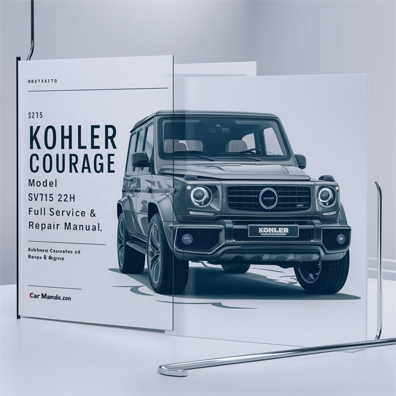 Kohler Courage Series Model SV715 22HP Engine Service Repair Workshop Manual PDF