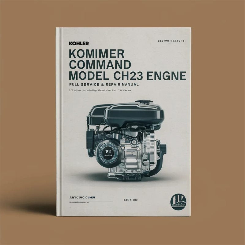 Kohler Command Pro Models Model CH680 CH23 23HP Engine Service Repair Workshop Manual PDF
