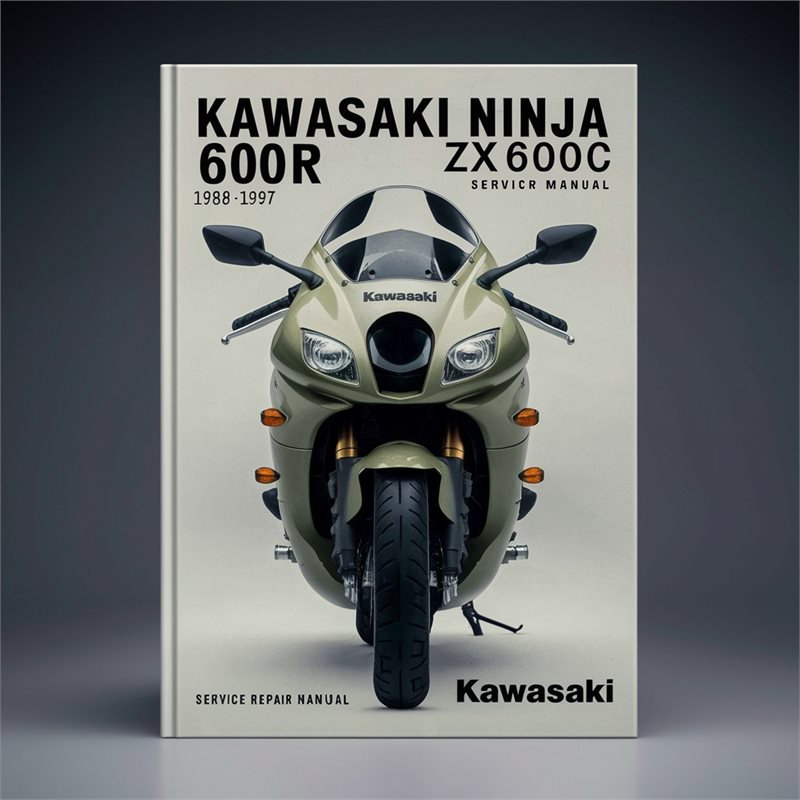 1988-1997 Kawasaki Ninja 600R ZX600C Service Repair Workshop Manual PDF