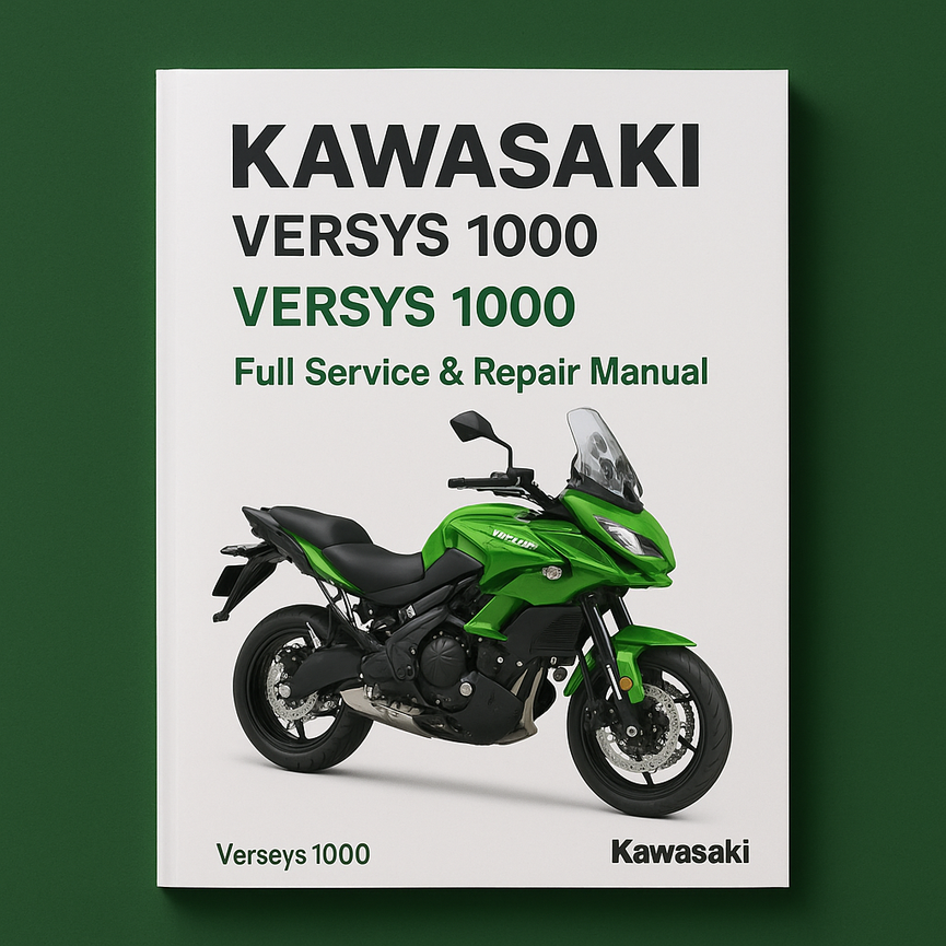 KAWASAKI KLE650 VERSYS 650 Full Service & Repair Manual 2007-2008