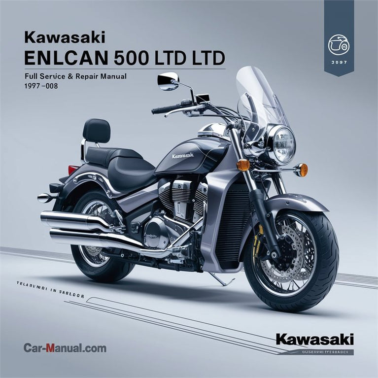 1997-2008 Kawasaki EN500 Vulcan 500 LTD Service Repair Workshop Manual PDF