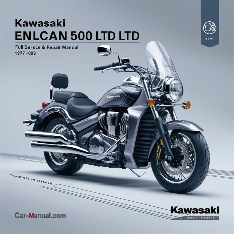 1997-2008 Kawasaki EN500 Vulcan 500 LTD Service Repair Workshop Manual PDF