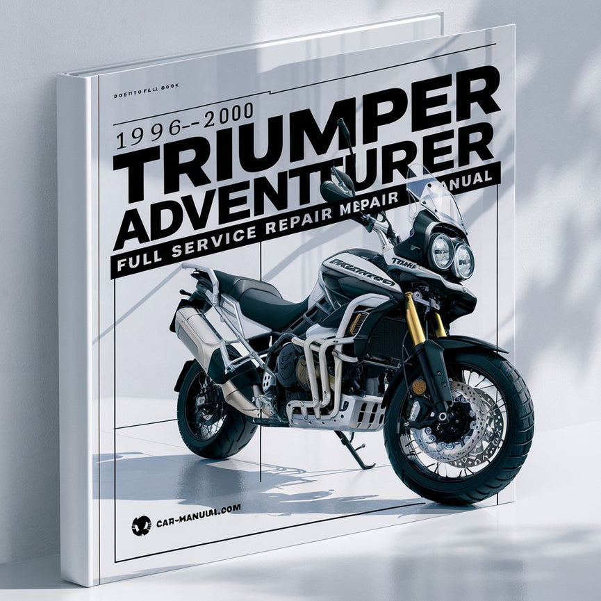 1996-2000 Triumph Adventurer 900 full Service Repair Manual