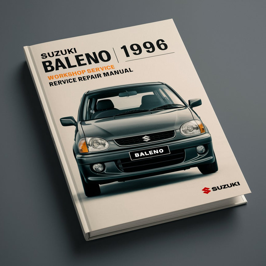 Manual de servicio y reparación del taller Suzuki Baleno 1996