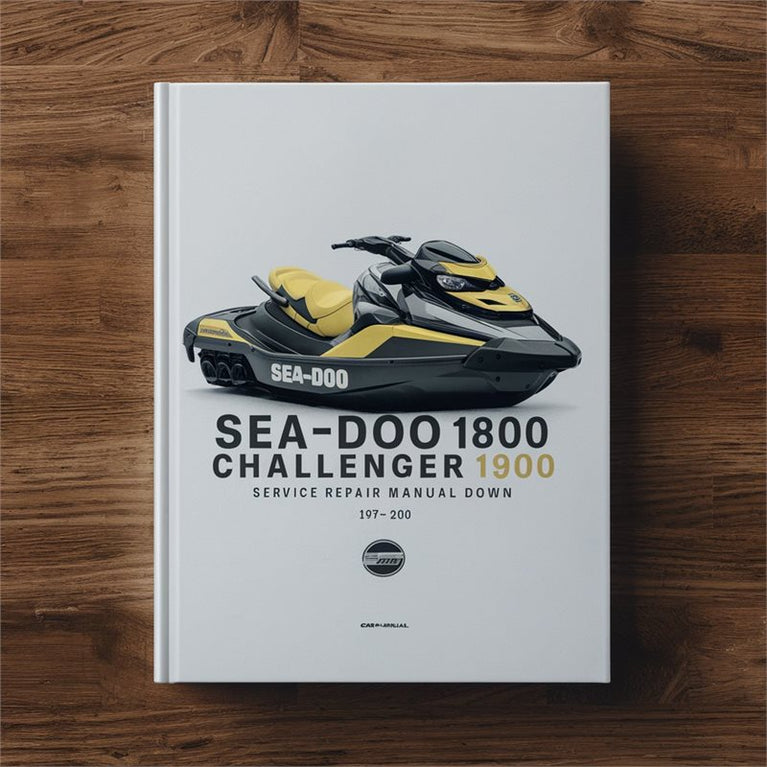 1997-2000 SEA-DOO Challenger 1800 - Down Service Repair Workshop Manual PDF