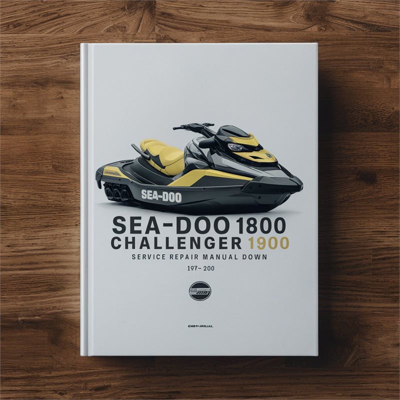 1997-2000 SEA-DOO Challenger 1800 - Down Service Repair Workshop Manual PDF