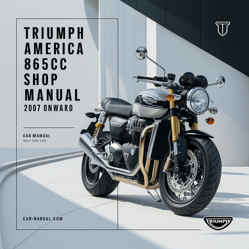 Manual de taller de TRIUMPH AMERICA 865CC 2007 en adelante