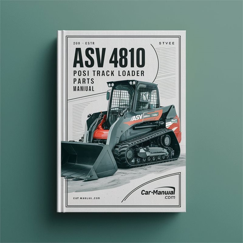 ASV 4810 Posi Track Loader Parts Catalog PDF